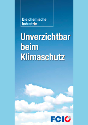 Folder "Chemische Industrie - Unverzichtbar beim Klimaschutz"