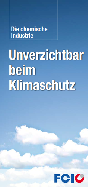 Folder "Chemische Industrie - Unverzichtbar beim Klimaschutz"